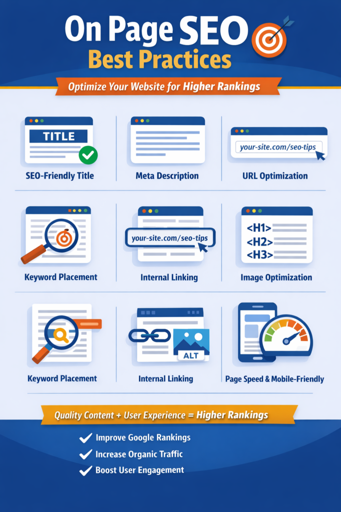 on page seo guide for improving google rankings